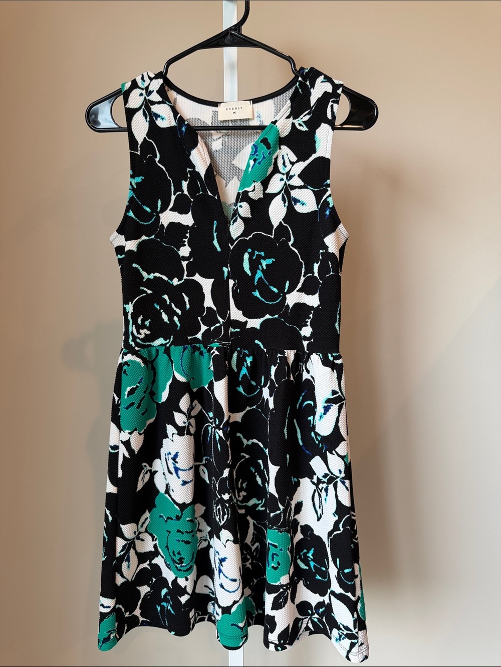 Everly Floral Fit-and-Flare Dress